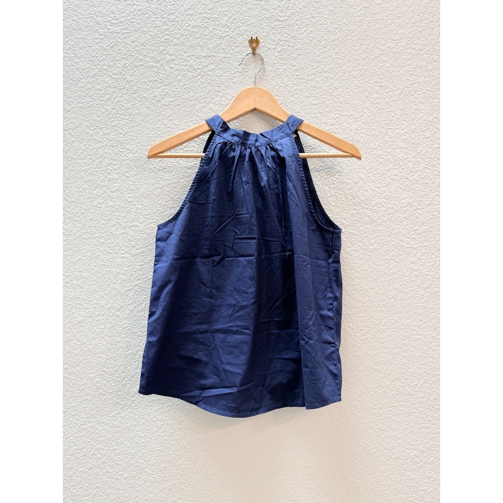J. Crew Factory Sz XS Bow-Back Halter - Picture 1 of 6